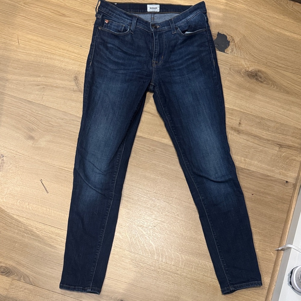 Hudson Dark Krista Super Skinny Jeans Size 28